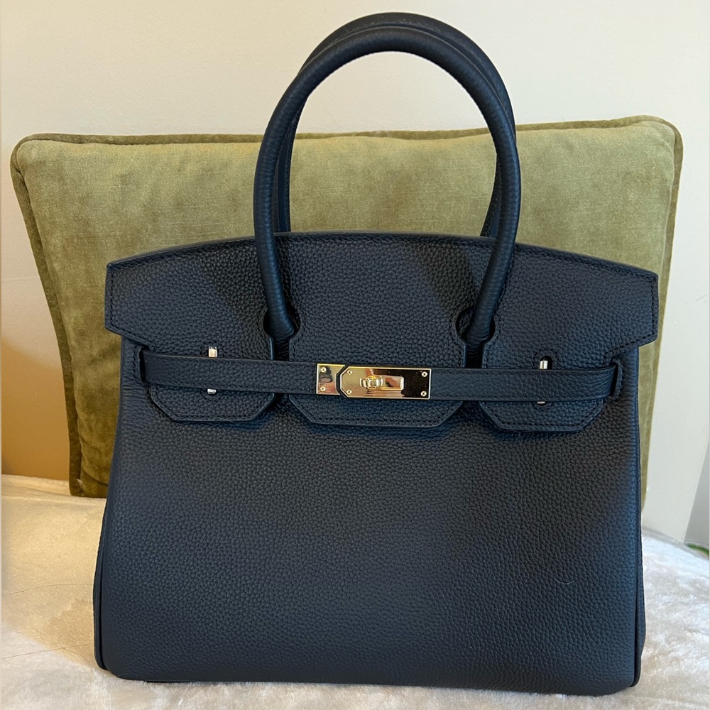 NWOT Leather Black Purse